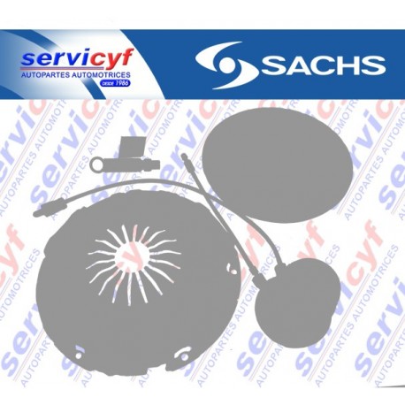 EMBRAGUE VW Bora 2.0L Turbo GLI L4 197HP DOHC 2006-2010